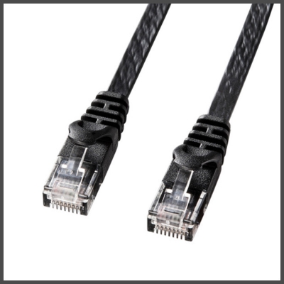 Sanwa Supply日本山业电脑超六类扁平网线RJ45双绞线